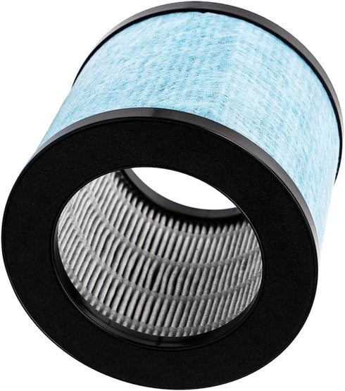 WuYan H13 True HEPA Replacement Filters,Compatible with TOPPIN TPAP002 Air Purifier Comfy Air C1,3-in-1 H13 Grade True HEPA Filter....