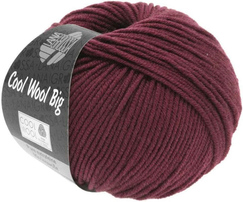 Lana Grossa Cool Wool Big Yarn, 1000 Burgundy......