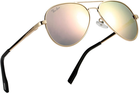 Pro Acme Small Polarized Aviator Sunglasses for Adult Small Face and Junior,52mm...