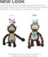 Outward Hound Thunda Tugga Gorilla Plush & Squeaky Dog Tug Toy...