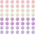 190Pcs 8mm Frosted Acrylic Round Beads Lilac Small Lanyard Beads Cute Kandi Beads Pastel Pony Beads for Crafts DIY Friendship Bracelet Jewelry Mak...