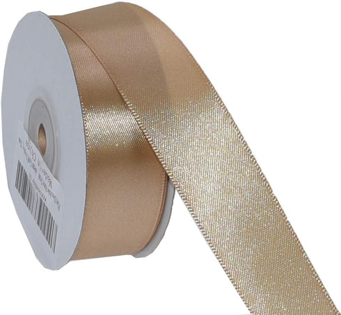 IHKFILAN Double Face Satin Ribbon 1Inchx25Yards Double Sided Solid Polyester Ribbon for Gift Wrapping Party Hair Braids Bow Baby Shower Decoration...