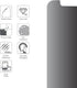 ARMOR Flexible Glass Screen Protector for iPhone 12 Mini, Privacy Guard with 9H...
