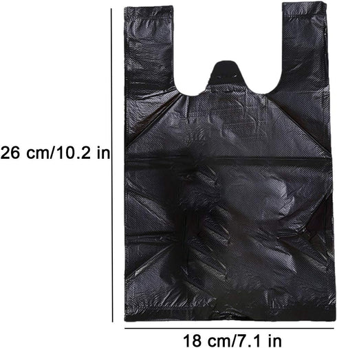 200 Counts Sanitary Waste Bags,Women Waste Bags for Sanitary Napkin, Personal Disposal Bags with Handles (Black)...