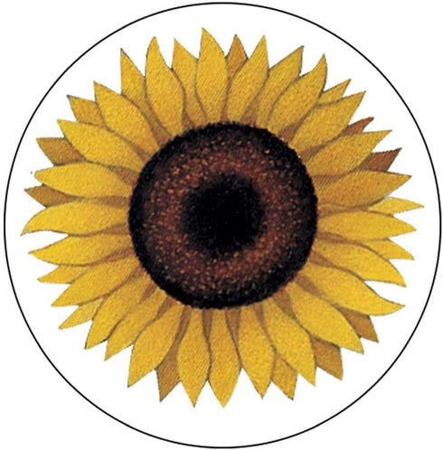 Lang Surrounded by Sunflowers Mug by Lowell Herrero, 14 oz., Multicolored...