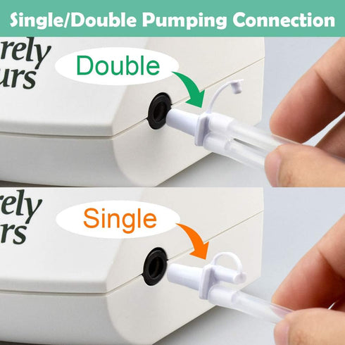 Maymom Pump Parts Compatible with Ameda Purely Yours Pumps, MYA Joy; Incl. Top Cap, Silicone Membrane, Duckbill, Tubing and Adapter; Replaces Amed...