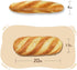 HOMBYS Large Dog Pillow for Large, Medium & Small Dogs, Cute Baguette Designs Dog Claming Pillow for Neck Support, Improve Anxiety Relief-20"x7.5"...