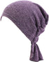 3 Colors Chemo Cancer Head Scarf Hat Cap Ethnic Cloth Print Turban Headwear Women Women's Ruffle Beanie Scarf...