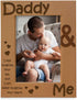 KATE POSH - Daddy & Me - I May Outgrow Your Lap, but I Will Never Outgrow Your Heart - Picture Frame (5x7 - Vertical)...