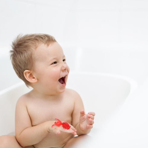 TOYANDONA 1set Tub Toys Bathing Bath Landing Child for Game Kids Baby Toddler Cartoon Bathtub with Fishing Water and Fish Pool Essentials Funny Ne...