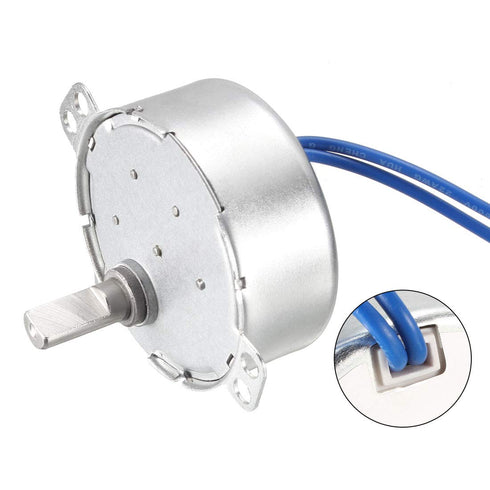 uxcell Electric Motor Turntable Synchronous Motor 100-127 VAC 2.5-3RPM 50/60 Hz 4W CW Direction for Hand-Made, Model or Guide Motor...