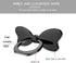 Cavdycidy Metal Butterfly Ring Holder for Cell Phone,Finger Ring Stability Holder Back Stand Car Mount Hook Kickstand Compatible with All Smartpho...