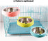 Crate Dog Cat Bowls, Removable Stainless Steel Hanging Pet Cage Bowls for Kennel, Crate Food Water Feeder Bowls with Bolt Holder for Cat, Puppy, R...