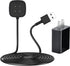 Fast Wall Charger for Fitbit Sense/Sense 2/Versa 3/Versa 4, Replacement USB Charging Cable Cord Compatible with Fitbit Sense 1/2 & Fitbit Versa 3/...