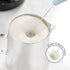 Powerful Milk Frother Handheld Foam Maker, Mini Whisk Drink Mixer for Coffee, Cappuccino, Latte, Matcha, Hot Chocolate, With Stand, North Light...