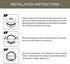 1 PC Car Steering Wheel Cover, 14.96" Silicone Non-Slip Textured Steering Wheel Cap, Comfortable Touch Decorative Accessory for All Seasons, Compa...
