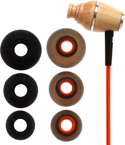 Symphonized XTC 2.0 Earbuds with Mic, Premium Genuine Wood Stereo Earphones, Hand-Made in-Ear Noise-isolating Headphones with Tangle-Free Innovati...