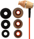 Symphonized XTC 2.0 Earbuds with Mic, Premium Genuine Wood Stereo Earphones, Hand-Made in-Ear Noise-isolating Headphones with Tangle-Free Innovati...
