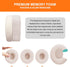 Ear Pads Replacement for Beats Solo 3 - GVOEARS Earpad Cushions Covers for Solo 2 Solo 3 Wired Wireless ON-Ear Headphones with Noise Isolation Mem...