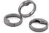 6pcs 28mm Round Spring Snap Hooks Clip DIY Accessories for Handbag Purse Shoulder Strap Key Chains Buckle Alloy Circle Round Carabiner Metal Sprin...