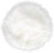 IVON 15.5'' White Round Faux Fur Rug, Fluffy Soft Rug Cushion for Chair, Background for Nail Desk Photos (1pcs White)...