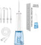 Water Dental Flosser Teeth Pick, Portable Dental Oral Irrigator, Power Dental Flosser for Teeth, Waterproof Electric Dental Flosser, 280mL/9.5oz W...