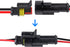 10 Pack 2 Pin Wire Connector 16 AWG Waterproof Automotive Electrical Connectors Deutsch Connector Male and Female Wire Connectors for Car Truck Bo...