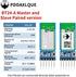 A Pair of DX-BT24-A Bluetooth Module BLE 5.1 for Arduino Master and Slave Wireless Bluetooth RF Transceiver Serial Communication Bluetooth Pass Th...