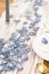 Ling's Moment Rose Petals, Silk Flower Petals for Wedding/Aisle/Flower Girl Baskets/Table Centerpiece Décor,etc.Dusty Blue Baby Blue 200pcs...