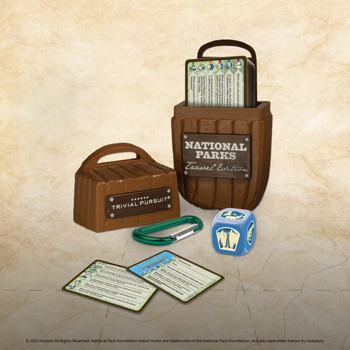 USAopoly Trivial Pursuit: National Park 100th Anniversary | Celebrating the National Park Service Centennial | 600 Trivia Questions & Fun Facts | ...