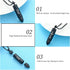 Oinsi Double-Side Engraving Cross &Mom/Dad/Son Keepsake Jewelry -Black Bullet Cremation Urn Necklace for Ashes...