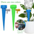 Drip Irrigation System Garden Watering System 12PCS Self Watering Spikes Devices Vacation Automatic Drip Irrigation Kits Adjustable Valve Plant Wa...