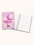 Studio Oh! Medium Spiral Notebook 5.75" x 8.75", Cute Cover Daily Planner, Hardcover Journal Notepad, 160 Page Lined Paper, 100 GSM Paper Weight, ...