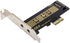 Cablecc Low Profile PCI-E 3.0 x4 Lane to M.2 NGFF M-Key SSD Nvme AHCI PCI Express Adapter Card...