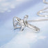 FUNRUN JEWELRY 925 Sterling Silver Cross Necklace for Women 3 Stone Cubic Zirconia Silver Cross Pendant Necklaces with 1 MM Box Chain,18 Inches...