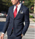 Wanty Premium Microfiber Pocket Square Holder, Men's Suit Handkerchief Keeper, 2 Pack...