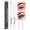 2 Pcs Black + White Eyeliner Pencil, Professional Mechanical Eyeliner Pencil, Eye Brightener, Color Stay Eye Makeup with Built-in Sharpener, Water...