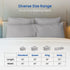Guardmax Waterproof Pillow Protector Grey Standard Size - Zippered Bed Bug Pillow Protector 2 Pack - Hypoallergenic Pillow Case Cover Protects fro...