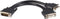 StarTech.com DMS 59 to Dual DVI I - 8in - DMS 59 to 2x DVI - Y Cable - DVI Splitter Cable - Monitor Splitter Cable - DMS 59 Cable (DMSDVIDVI1),Bla...