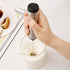 Milk Frother Handheld, Rechargeable Milk Frother Handheld, Electric Milk Frother Handheld for Latte, Matcha, Protein Powder, Hot Chocolate, with B...