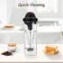 SHANGSKY Milk Frother Handheld with Stand, Milk Frother Battery Operated Coffee Frother for Cappuccino Latte Hot Chocolate, Portable Drink Mixer E...