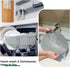 Multi-use Microwave Mat, 3 Pack Trivets, Hot Pad, Pot Holders, Place Mat, Utensils Rest, Silicone Cover Pad for Kitchen Counter (Non-Slip, Heat Re...