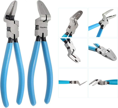 Panel Clip Pliers, Auto Trim Removal Fastener Plier Car Door Panel Clip Tools Plastic Rivets Pry Puller Adjustable Multipurpose Diagonal Cutting P...