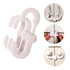 Dreambaby Secure -A-Lock - Child Proof Sliding Safety Locks - Suitable for Mushroom Knobs & D-Shaped Cabinet Door Handles - White - Model ?L712...