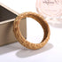 Rattan Bracelet For Women Handmade Lightweight Straw Wicker Braid Woven Bangle Bracelet Statement Chunky Bangle Bracelet (Classic A)...