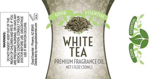 Good Essential - Professional White Tea Fragrance Oil 30ml for Candles, Soaps, Lotions, Perfume 1 fl oz - White Tea Oil for Soap & Diffuser - Whit...