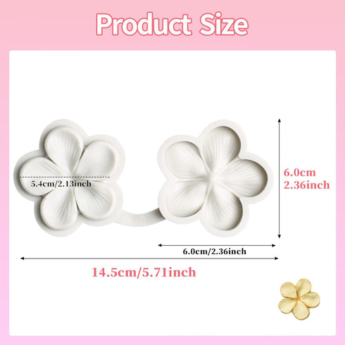 SK Flower Blossom Veiner Fondant Cake Chocolate Sugarcraft Mould Mold Tool 1Pcs (Style 1)...