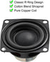 4pcs 2inch 4Ohm 10W Full Range Audio Speaker Stereo Woofer Loudspeaker for Arduino (4pcs)......