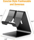 ORIbox Cell Phone Stand, Stand for Office Desk, Aluminum Desktop Solid Desk Stand...