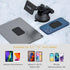 PLDHPRO Magnetic Car Phone Tablet Holder for iPhone iPad Size 4"- 10" Tablets, Dashboard Dash Windshield Mount 360° Rotating Super Strong Magnet T...